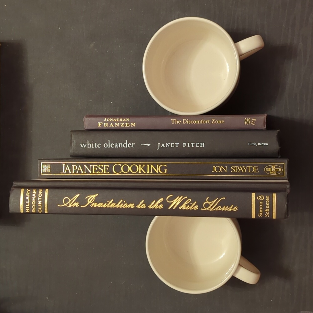Decorative Book Stack Decor Set of 4 Hardcover Books